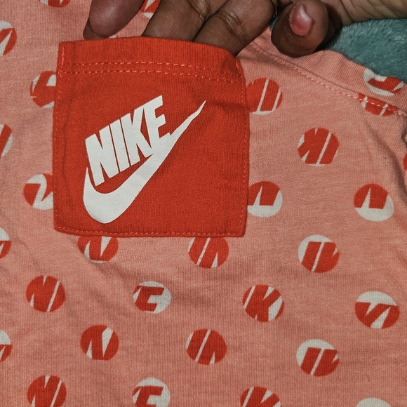 Nike Orange Swoosh Tank Top Lightweight Athletic - Picture 4 of 6